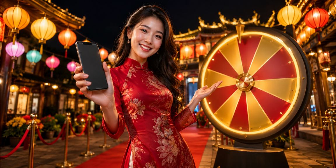 Ảnh lantern và roulette thể hiện hình ảnh cá cược tại hnay